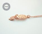Rose Gold Plated Mini Dream Catcher Jewelry Set, Set of Dreamcatchers, Silver Dreamcatcher, Dream Catchers, Gift Set, Gift for Her - Image 5