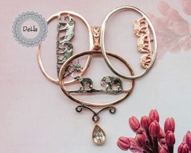 Elephant Art Pendant, Elephant Lover, Elephant Necklace, Elephant Pendant, Silver Elephant, Vintage Elephant, Elephant Jewelry, Elephant Art - Image 3