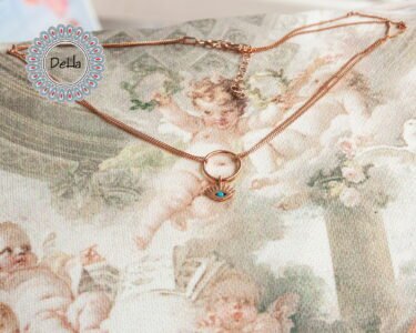 Rose Gold Evil Eye Necklace with Eyelashes, Eyelash Necklace, Evil Eye, Evil Eye Necklace, Eye Necklace, Eye, Evil, Eyelash, Mini Evil Eye - Image 8