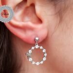 Silver Bow Dessert Earrings, Bow Earrings, Bow Jewelry, Cute Earrings, Earrings for Women, Dainty Earrings, Silver Stud Earrings, Delicate