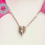 Tiny Clover Necklace, Clover Necklace, Clover Charm, Clover Jewelry, Lucky Necklace, Dainty Necklace, Tiny Charm Necklace, Tiny Necklace