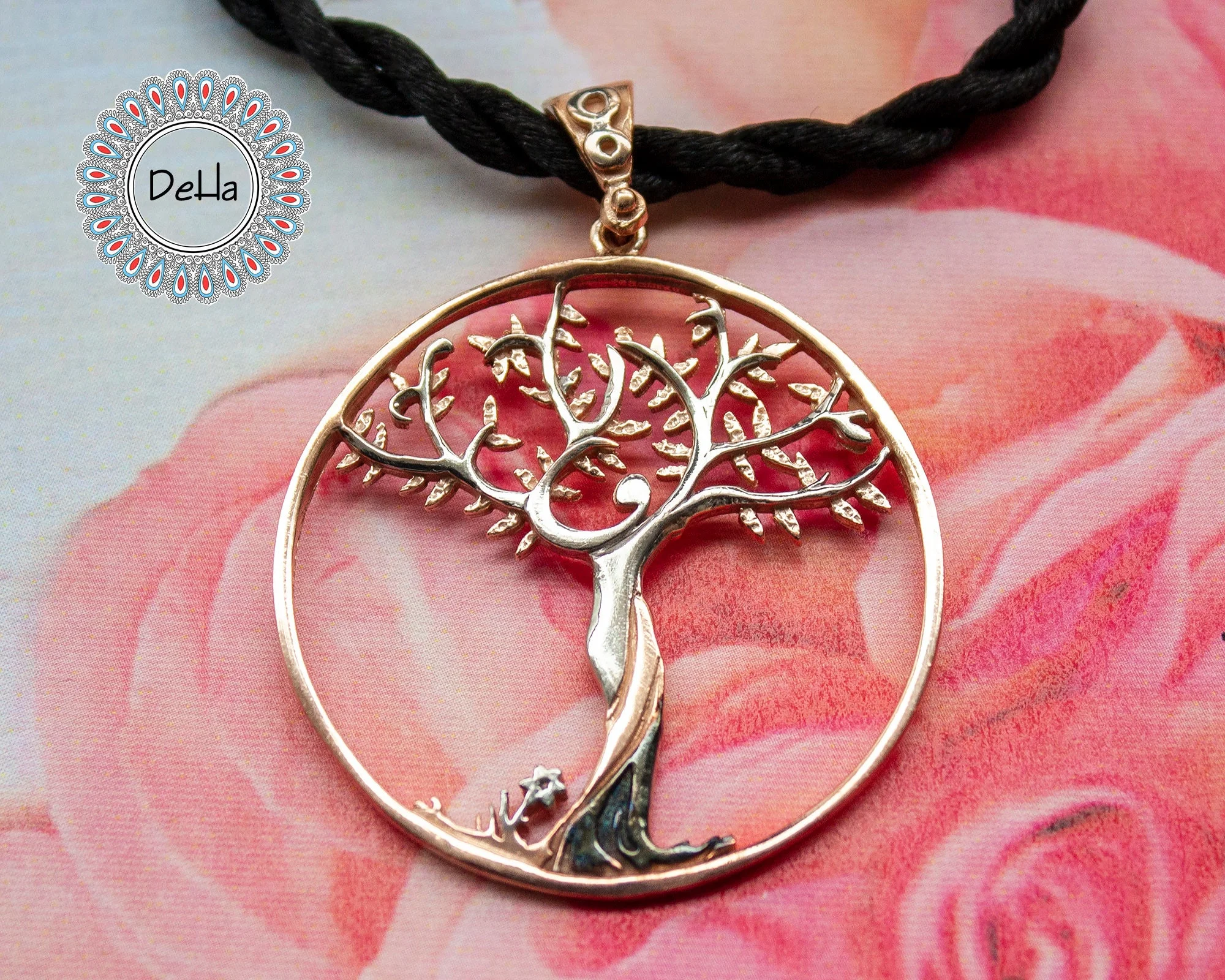 Family Tree Necklace 925 Sterling Silver – Tree of Life Pendant, Meaningful Jewelry Gift for Her - Image 2