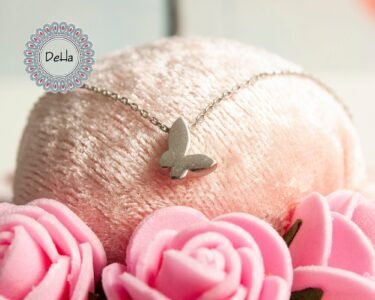 Tiny Butterfly Charm, Butterfly Pendant, Butterfly Necklace, Cute Necklace, Butterfly Jewelry, Animal Necklace, Butterfly Gift, Silver - Image 3