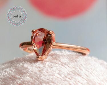 Stunning Zultanite Ring 925 Sterling Silver – Color Changing Teardrop Ring, Luxury Statement Jewelry Gift for Her - Image 8