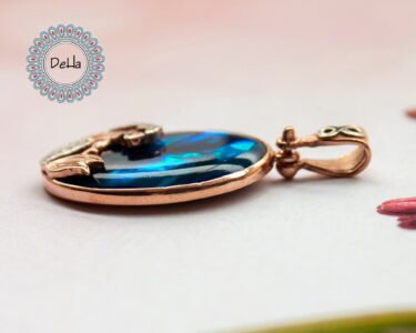 Rose Gold Mermaid, Sea Life Pendant, Natural Sea Shell, Sea Shell Pendant, Mermaid Pendant, Art Pendant, Sea Shell, Mermaid Gift - Image 8