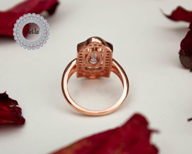 Shuttle Marquise Ring, Shuttle Ring, Marquise Cut Ring, Marquise Band, Marquise Engagement, Original Ring, Ring Marquise, Gift for Her - Image 6