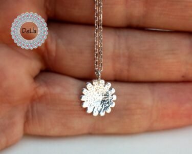 Elegant White Daisy Necklace 925 Sterling Silver – Flower Pendant, Dainty Minimal Jewelry Gift for Her - Image 7