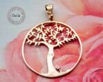Family Tree Pendant, Family Tree Necklace, Family Pendant, Silver Tree Pendant, Tree Pendant, Tree Necklace, Tree Jewelry, Tree Charm, Unique - Image 8