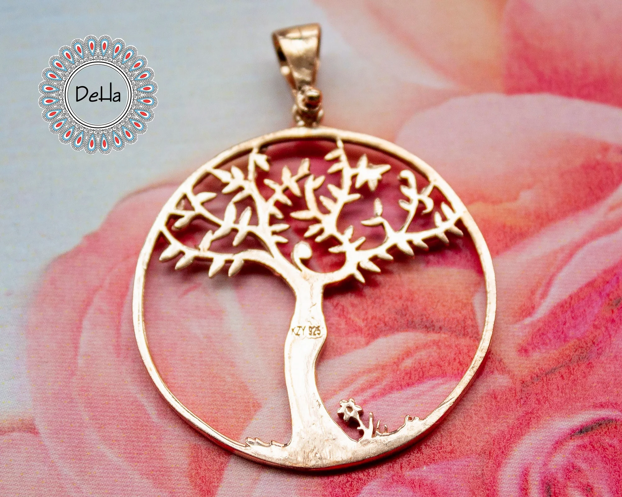Family Tree Necklace 925 Sterling Silver – Tree of Life Pendant, Meaningful Jewelry Gift for Her - Image 8