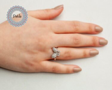 Elegant Tiny Butterfly Ring 925 Sterling Silver – Vintage Dainty Animal Ring, Minimal Jewelry Gift for Her - Image 4