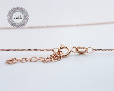 Elegant Tiny Rose Quartz Necklace 925 Sterling Silver – Dainty Pink Gemstone Pendant, Rose Gold Jewelry Gift for Her - Image 9