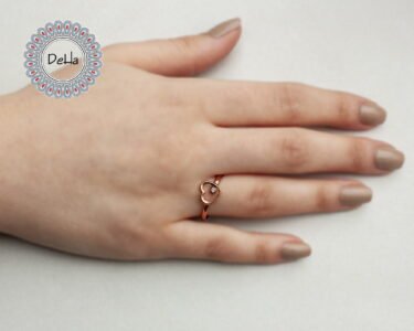 Romantic Heart Shaped Ring 925 Sterling Silver – Elegant Solitaire Love Ring, Anniversary Gift for Her - Image 5