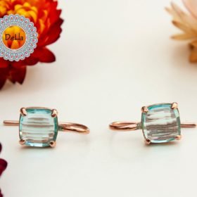 Sky Blue Topaz Earrings, Topaz Earrings, December Birthstone, Sterling Silver, Blue Topaz, Gift For Her, Blue Earrings, Topaz