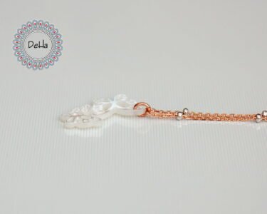 White Shell Butterfly Necklace, Tiny Butterfly Charm, Shell Necklace, Small Butterfly, Seashell Necklace, Butterfly Charm, Butterfly Pendant - Image 9