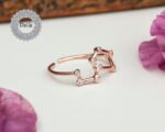 Leo Zodiac Sign Ring, Leo Ring, Zodiac Ring, Zodiac Jewelry, Leo Jewelry, Horoscope Ring, Leo Zodiac Ring Astrology Ring Zodiac Sign - Image 3