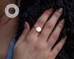 Trending Ring, Open Ring, Ladies Ring, Adjustable Ring, Vintage Ring, Solid Ring, Handcrafted Ring, Designer Ring, Solid Rose Gold Ring - Image 2