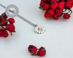 White Daisy Pendant, Daisy Charm, Daisy Pendant, Daisy Necklace, Silver Daisy, Daisy Jewelry, Daisy Flower, White Daisy, Necklace for Women - Image 3