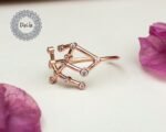 Virgo Zodiac Sign Ring, Virgo Ring, Zodiac Ring, Zodiac Jewelry, Virgo Jewelry, Horoscope Ring, Virgo Zodiac Ring Astrology Ring Zodiac - Image 3