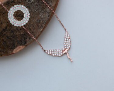 Rose Gold Plated Fairy Pendant, Fairy Pendant, Fairy Jewelry, Fairy Charm, Silver Fairy, Silver Fairy Pendant, Fairy Pendants, Fairy Charms - Image 6