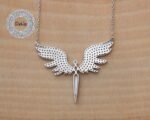 Sterling Silver Angel Necklace, Angel Necklaces, Angel Jewelry, Angel Wing Necklace, Angel Jewelry, Angel Wing, Angel Gift, Everyday Necklace - Image 7