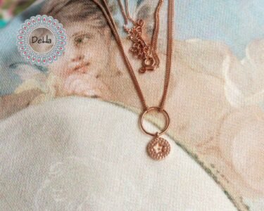 Elegant Round Star Necklace – Dainty CZ Circle Pendant Minimal Rose Gold Necklace - Image 10