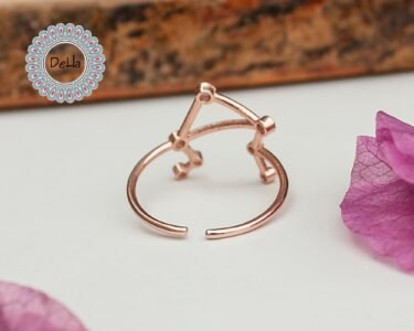 Libra Zodiac Sign Ring, Libra Ring, Zodiac Ring, Zodiac Jewelry, Libra Jewelry, Horoscope Ring, Libra Zodiac Ring Astrology Ring Zodiac - Image 9