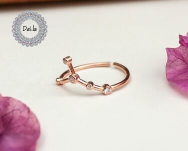 Cancer Zodiac Sign Ring, Cancer Ring, Zodiac Ring, Zodiac Jewelry, Cancer Jewelry, Horoscope Ring, Cancer Zodiac Ring Astrology Ring Zodiac - Image 5