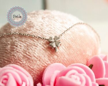 Lucky Tiny Clover Necklace 925 Sterling Silver – Dainty Minimal Pendant, Good Luck Jewelry Gift for Her - Image 3