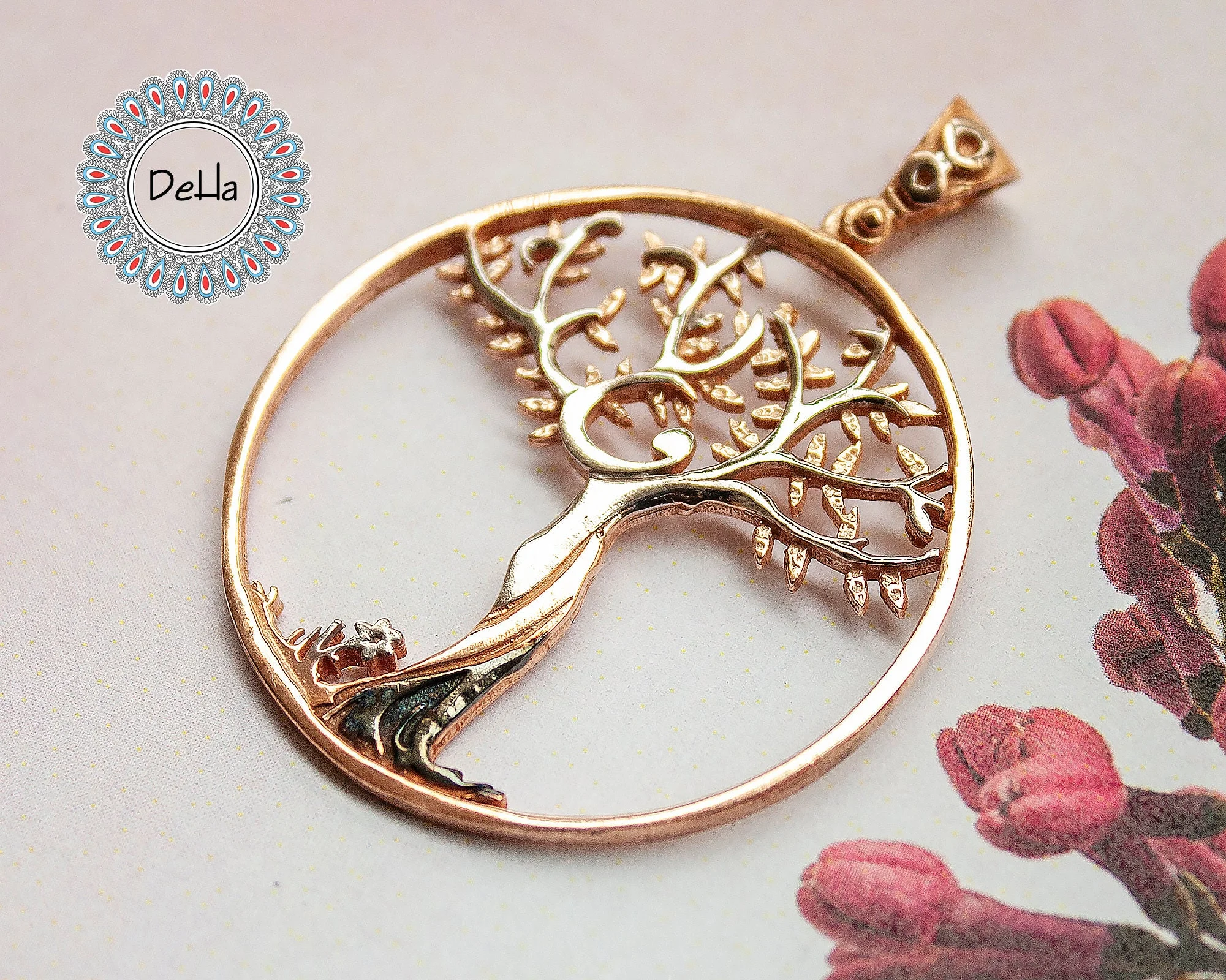 Family Tree Necklace 925 Sterling Silver – Tree of Life Pendant, Meaningful Jewelry Gift for Her - Image 5