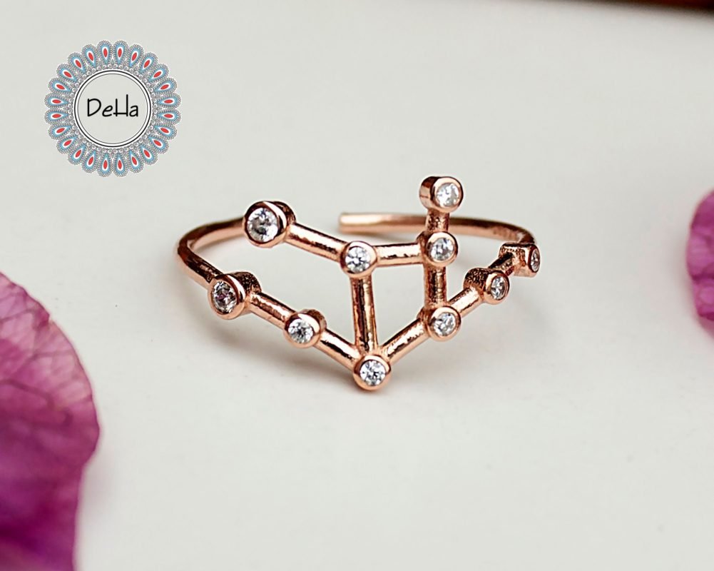 Sagittarius Zodiac Sign Ring, Sagittarius Ring, Zodiac Ring, Zodiac Jewelry, Sagittarius Jewelry, Horoscope Ring, Sagittarius Zodiac Ring