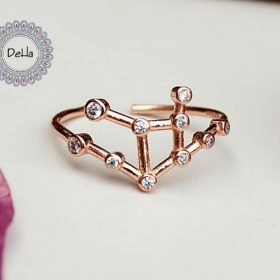 Sagittarius Zodiac Sign Ring, Sagittarius Ring, Zodiac Ring, Zodiac Jewelry, Sagittarius Jewelry, Horoscope Ring, Sagittarius Zodiac Ring
