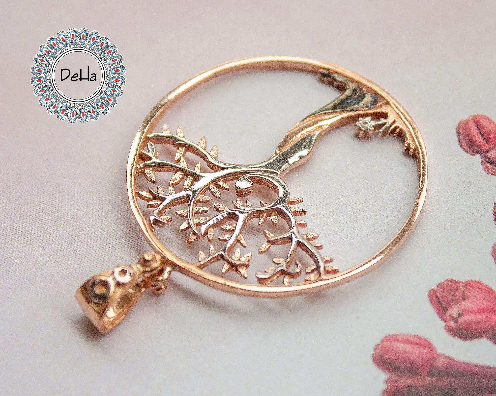 Family Tree Necklace 925 Sterling Silver – Tree of Life Pendant, Meaningful Jewelry Gift for Her - Image 4