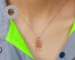 Rose Gold Plated Mini Dream Catcher Jewelry Set, Set of Dreamcatchers, Silver Dreamcatcher, Dream Catchers, Gift Set, Gift for Her - Image 7