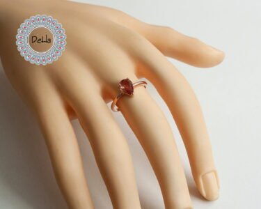 Stunning Zultanite Ring 925 Sterling Silver – Color Changing Teardrop Ring, Luxury Statement Jewelry Gift for Her - Image 5