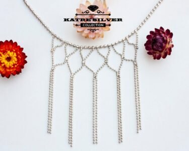 Bohemian Fringe Necklace, Tribal Statement Necklace, Ethnic Necklace, Boho Necklace for Women, Gypsy Jewelry Gift - Image 2