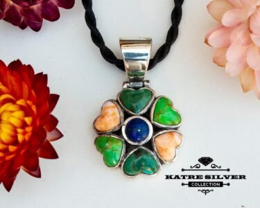 Multi Color Gemstone Pendant, Multicolor Pendant, Multi Stone Pendant, Multi Color Necklace, Gemstone Pendant, Multi Color Jewelry, Multi