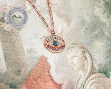 Elegant Evil Eye Necklace – Dainty Long CZ Protection Pendant Necklace for Women - Image 9