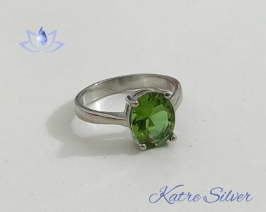 Oval Sultanite Ring | Promise Ring | Sultanite | Diaspore Stone | Diaspore Jewelry | Gift | Silver | Gift for Her | Gift Idea - Image 3