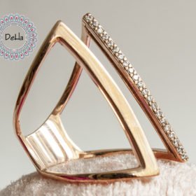 Open Cuff Ring, Open Silver Ring, Long Ring, Cuff Ring, Open Ring, Cz Ring, Designer Ring, Unique Ring, Adjustable Ring, Trendy Rings, Ring