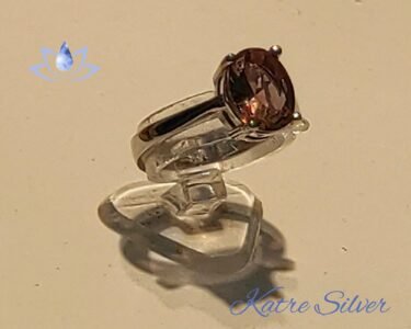 Oval Sultanite Ring | Promise Ring | Sultanite | Diaspore Stone | Diaspore Jewelry | Gift | Silver | Gift for Her | Gift Idea - Image 9