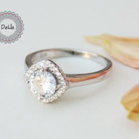 Promise Ring for Her Silver, Unique Promise Ring, Silver Promise Ring, Unique Silver Ring, Gift Ring, Unique Ring, Solitaire Ring, Dainty Ring