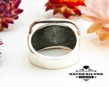 Red Stone Statement Ring, Red Stone Ring, Handmade Ring, Boho Ring, Vintage Ring, Unique Ring, Red Ring, 925 Silver Ring, Designer Ring - Image 7