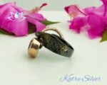 Diaspore Custom Design Ring, Art Deco Ring, Sterling Silver Ring, Custom Ring, Designer Ring, Color Changing Ring, Gift for Her - Image 8