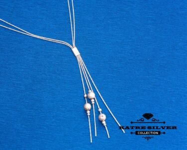 Mini Tassel Charms Necklace, Boho Tassel Necklace, Silver Tassel Pendant Necklace, Minimalist Necklace, Gift for Her - Image 9