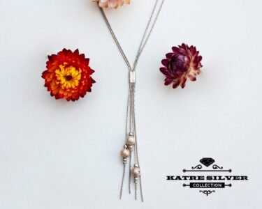 Mini Tassel Charms Necklace, Boho Tassel Necklace, Silver Tassel Pendant Necklace, Minimalist Necklace, Gift for Her - Image 2