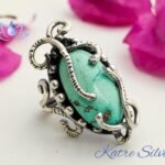 green turquoise ring