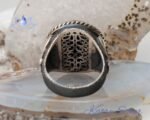 Seal of Solomon Jewish Star Talisman Islamic Power Protection Turkish Handmade Men Ring, Gift for Him - Image 7