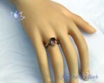 Oval Sultanite Ring | Promise Ring | Sultanite | Diaspore Stone | Diaspore Jewelry | Gift | Silver | Gift for Her | Gift Idea - Image 2