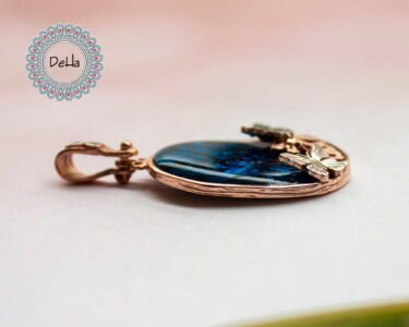 Unique Monarch Butterfly Pendant Necklace – Handmade Ocean Art Shell Jewelry for Women - Image 8