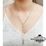 Turkish Tassel Necklace, Long Tassel Necklace, Long Necklace, Tassel Jewelry, Tassel Pendant, Unique Necklace, Yoga Necklace, Handmade